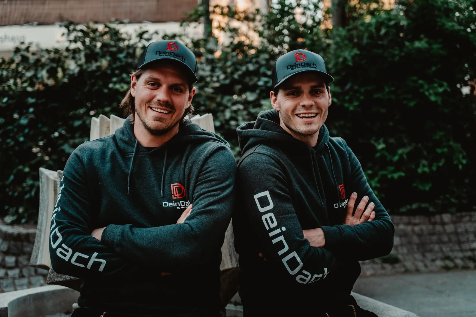 Lukas und Florian Hemmersbach, Geschäftsführer von DeinDach by Hemmersbach